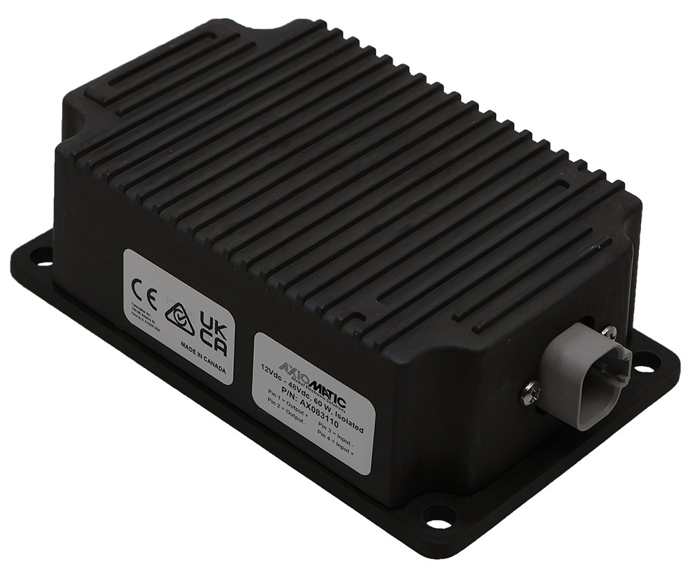 12VDC/48VDC, 60W Isolated Power Converters