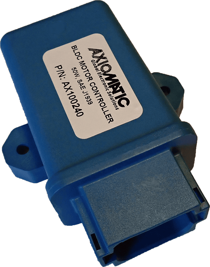 50W, 250 kbps Baud Rate, BLDC Motor Controller (SAE J1939)