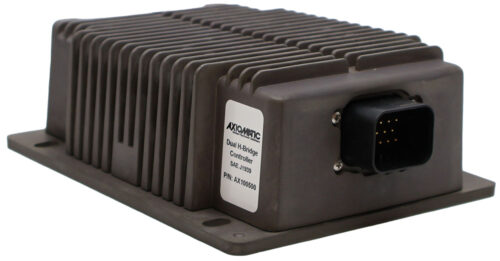 2 Universal Inputs, Dual H-Bridge Outputs, 10A Motor Controller, SAE J1939, AX100500