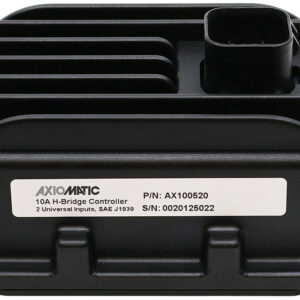 2 Universal Inputs, 10A H-Bridge Output Controller, SAE J1939, AX100520