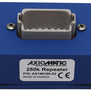 Isolated CAN-Repeater, 2x SAE J1939, 250 kbps, Marine Type Approved, AX140100-03