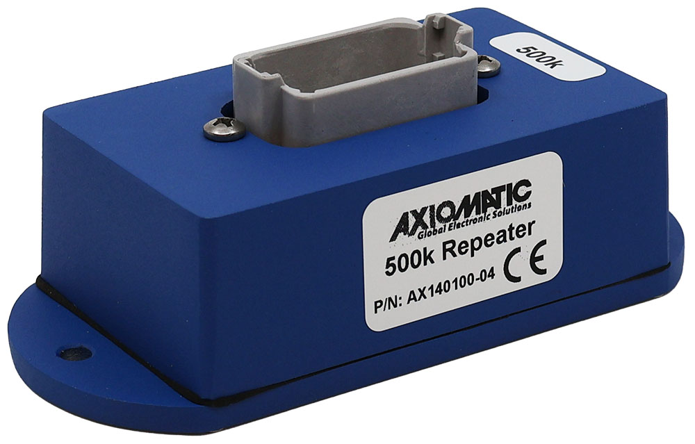 Isolated CAN-Repeater, 2x SAE J1939, 500 kbps, Marine Type Approved