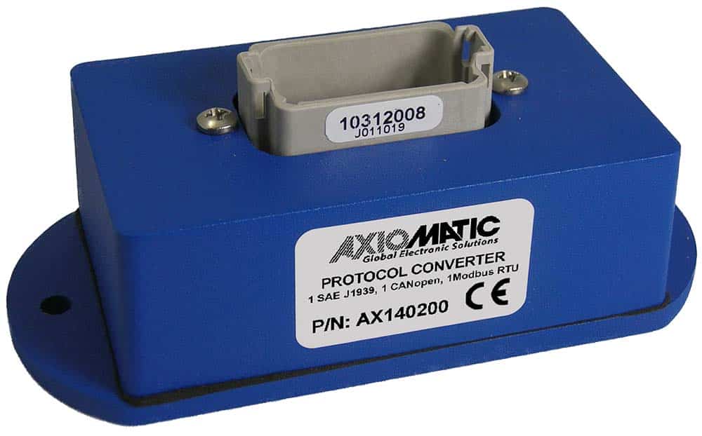 Protocol Converter, SAE J1939, CANopen®, Modbus RTU, Isolated