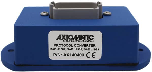Protocol Converter, 2 SAE J1939, J1587, Fully Isolated, Marine Type Approved, AX140400