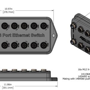 16-Port Gigabit Ethernet Switch with PoE