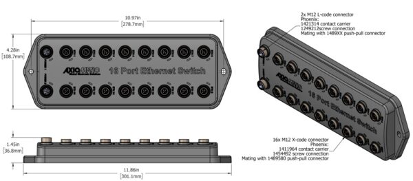 16-Port Gigabit Ethernet Switch with PoE