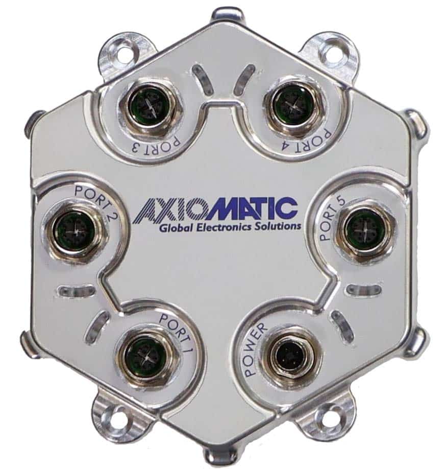 4x Gigabit Automotive Ethernet / 1x 10 Gigabit Ethernet Switch