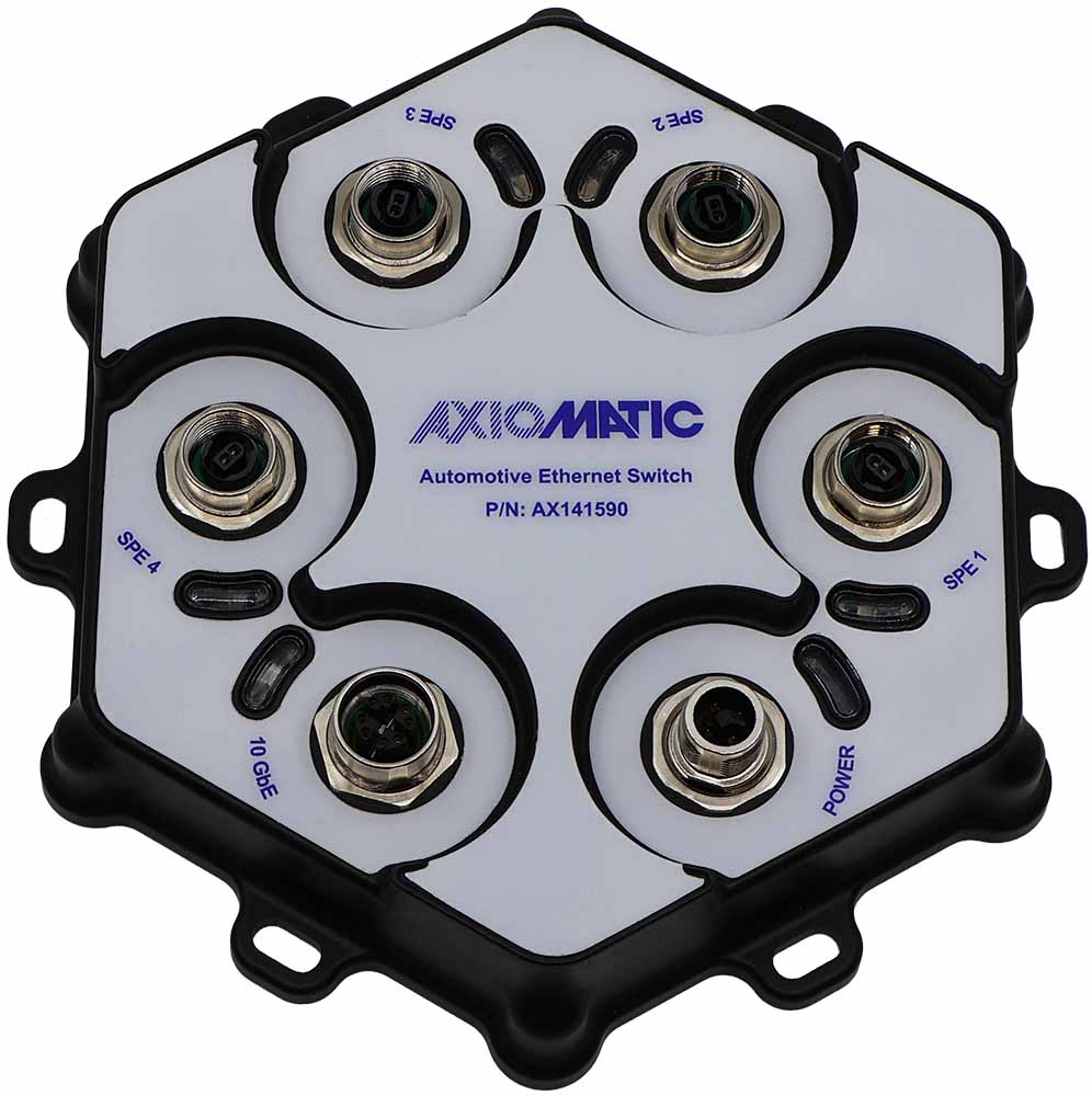 4x Gigabit Automotive Ethernet / 1x 10 Gigabit Ethernet Switch