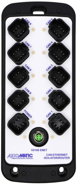 9 CAN, 1 Ethernet Isolator/Router, AX141620