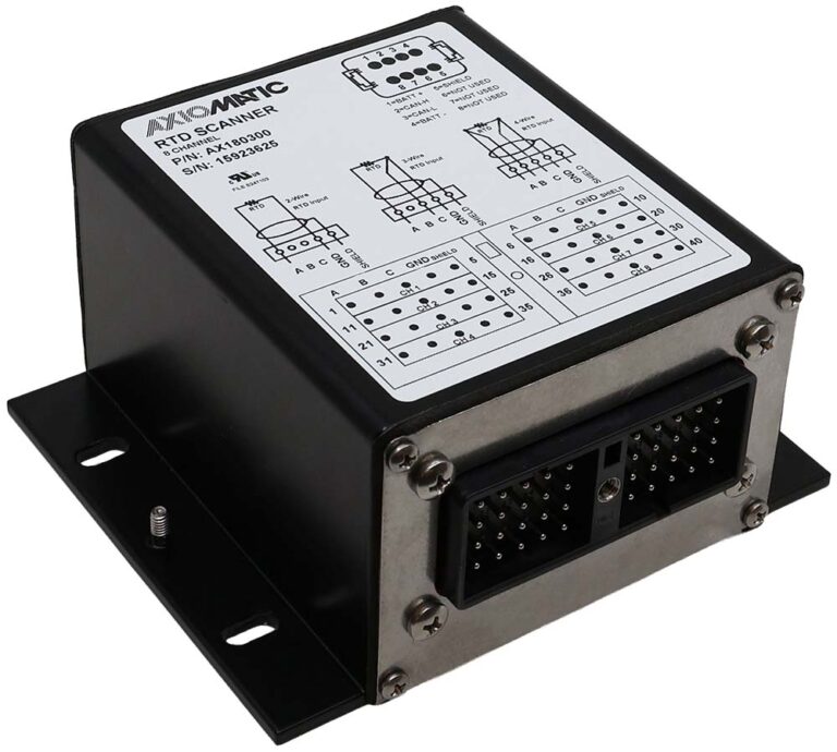 Axiomatic has developed a line-up of rugged RTD modules for engine ...