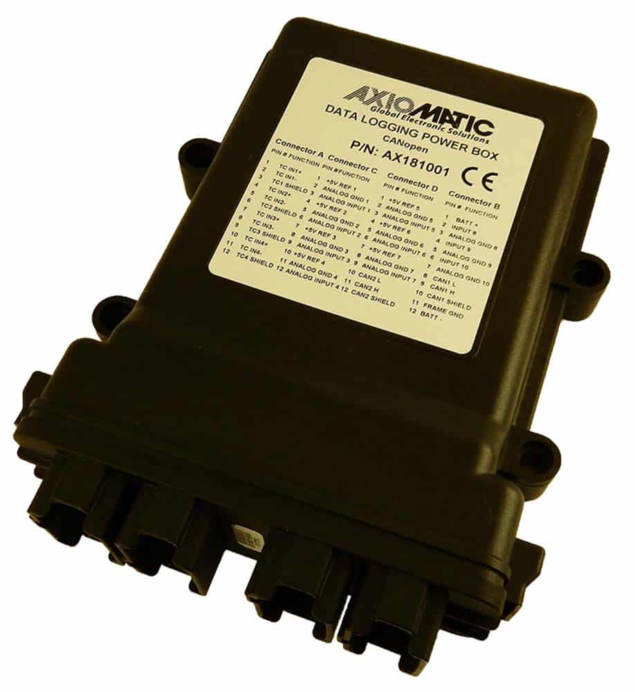 4 Thermocouple, 10 Signal Inputs Controller / Data Logging Power Box, CANopen®