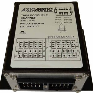 20 Channel Thermocouple Scanner, SAE J1939, CAN 2.0B
