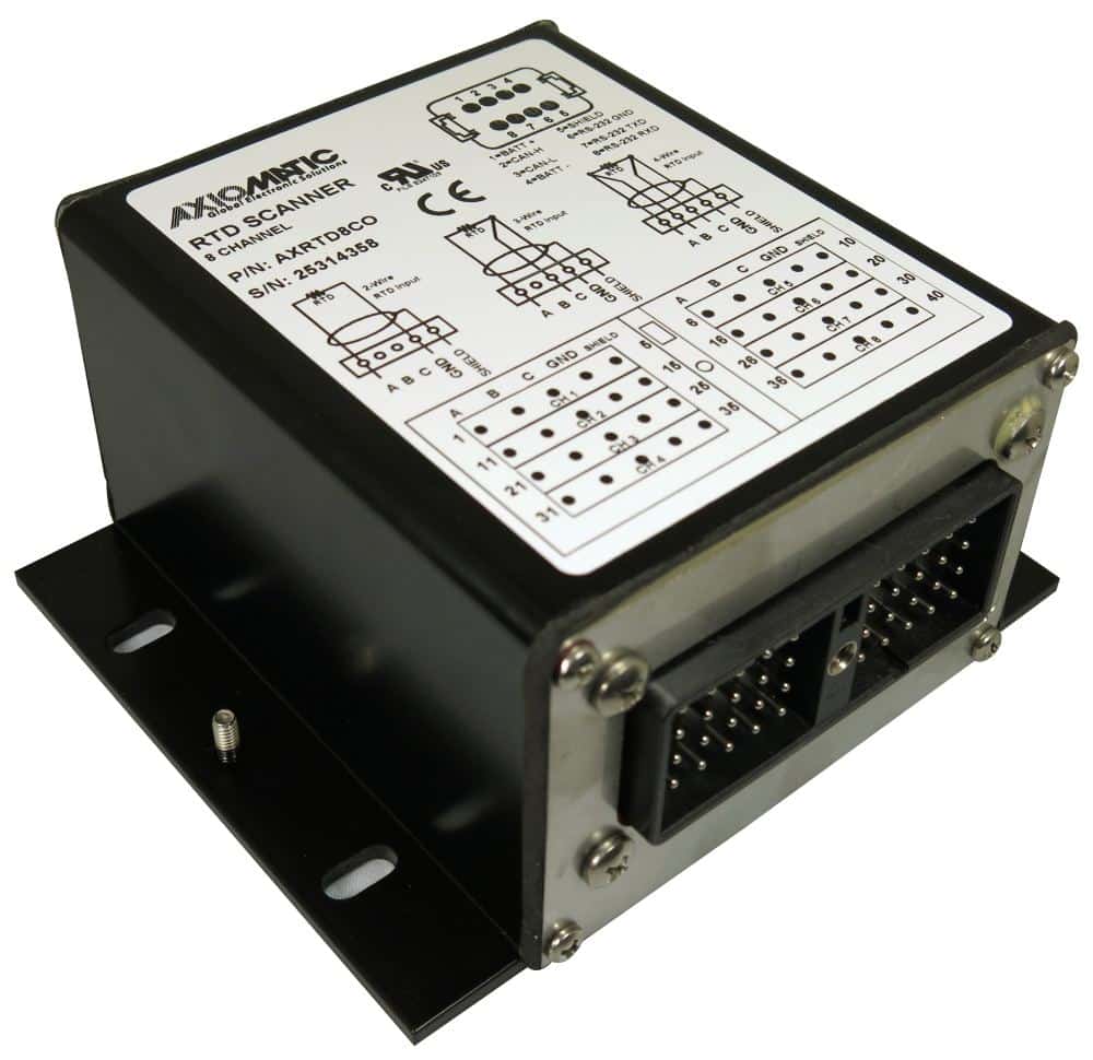 Eight Channel, RTD Scanner with CAN (CANopen®)