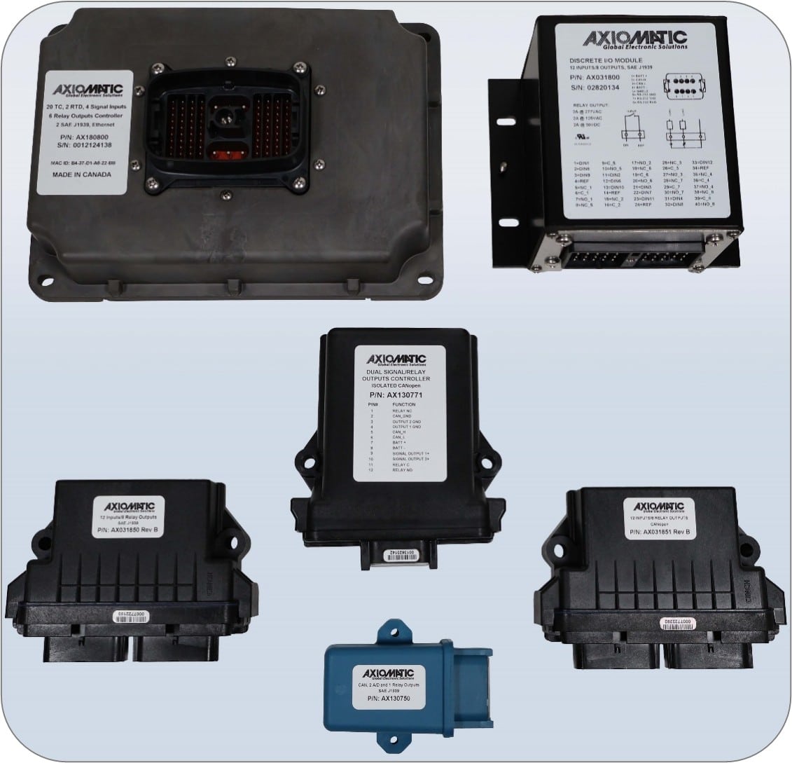 I/O Modules with Relay Outputs and CAN
