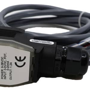 CAPV-H-5V-1.2A-6C-2M Connector Amplifier, 5VDC Input, 1.2A Output, DIN 43650A, 2m Cable