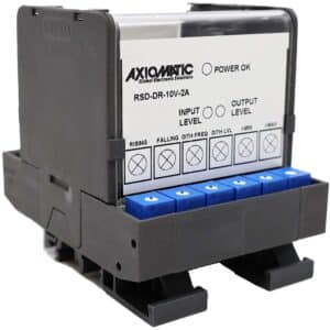 RSD-DR-10V-1.2A, 10V, 1.2A Remote Mount Solenoid Driver, DIN Rail Mount