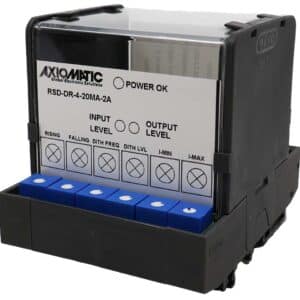 RSD-DR-4-20MA-2A, 2A Remote Mount Solenoid Driver, DIN Rail Mount, RSDDR420-0000001