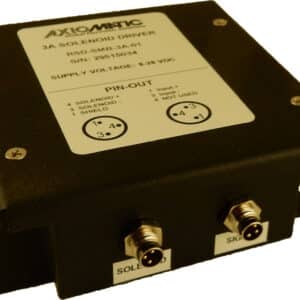 RSD-SMB-3A-01 3A Remote Mount Solenoid Driver, Metal Box, 3 Connectors