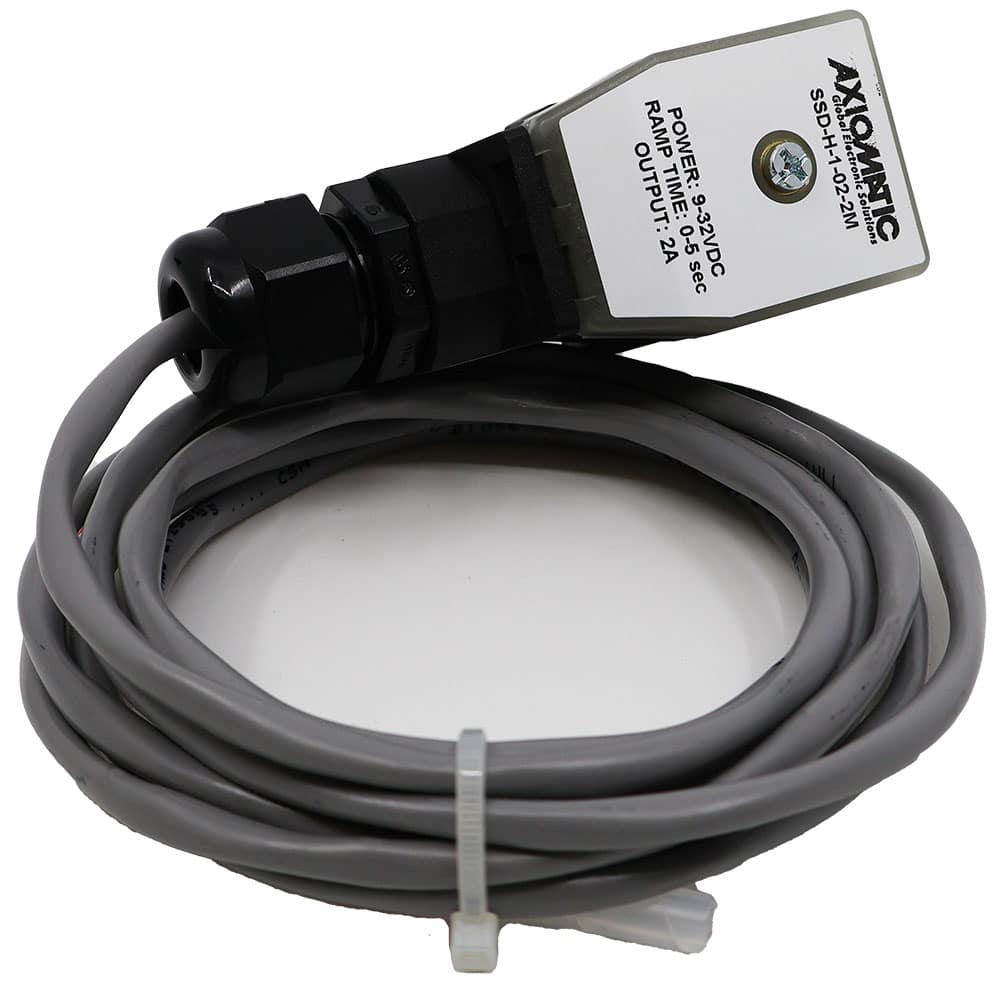 0-5 Sec, 2A, 225 Hz Soft Shift Controller, DIN 43650A