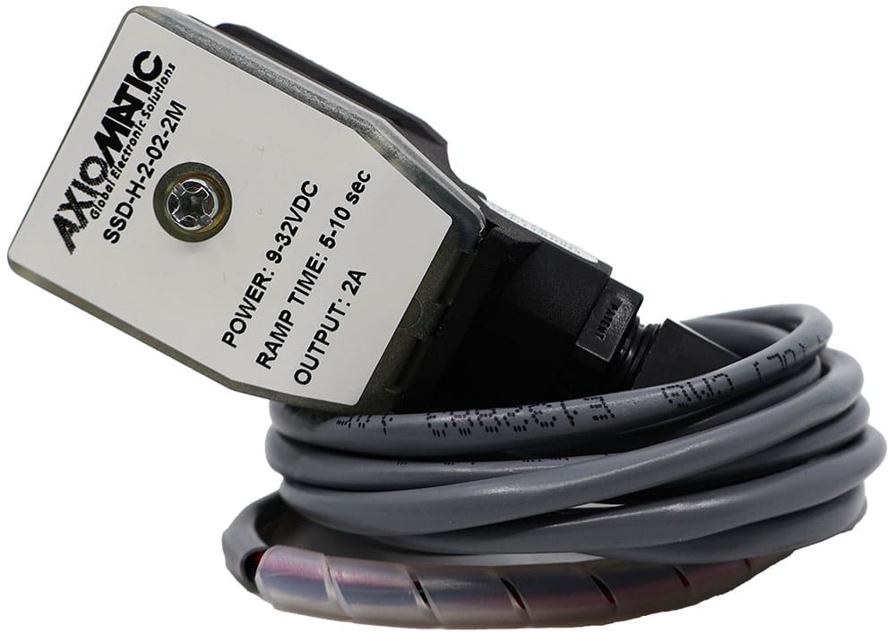 5-10 Sec, 2A, 225 Hz Soft Shift Controller, DIN 43650A